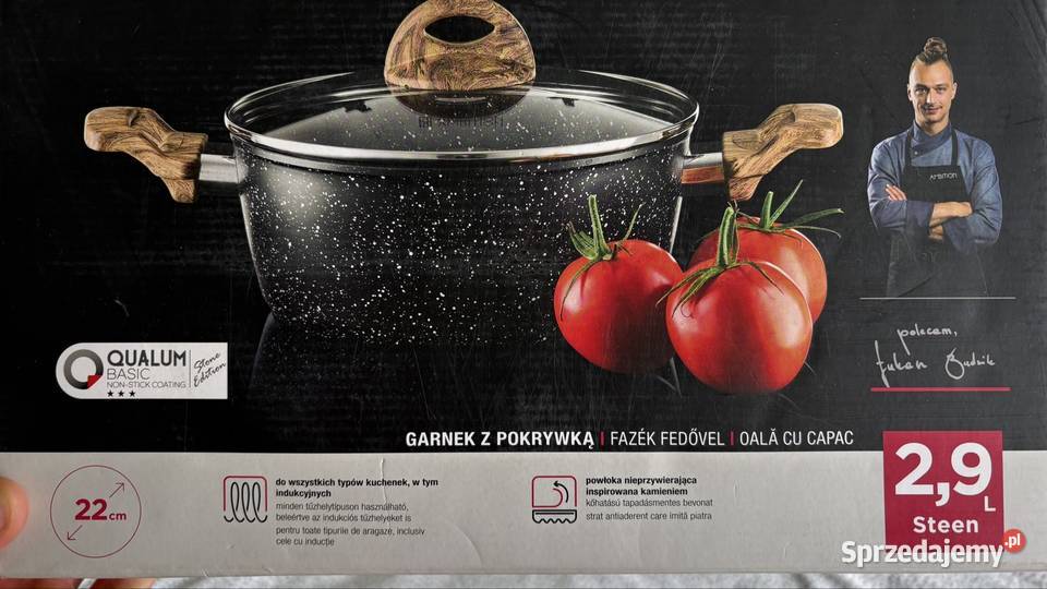 Nowy garnek Ambition z przykrywką 29 litr Warszawa