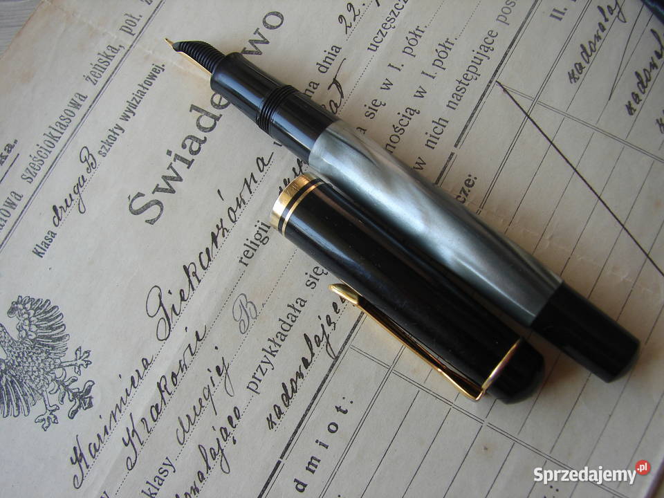 Pelikan 250 stare pióro wieczne z eleganckim