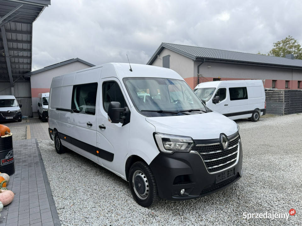 Renault Master L3H2 6 osobowy brygadówka lift centralny zamek Warszawa sprzedam