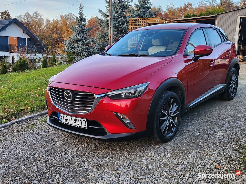 Mazda CX3 15d SKYACTIVE 4x4 AUTOMAT Full Osoba CD Gorlice sprzedam