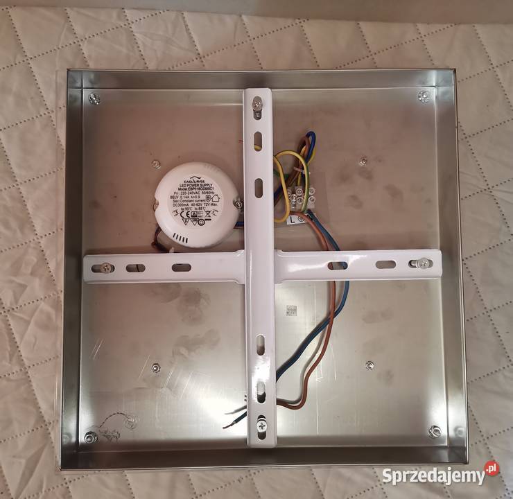 Lampa sufitowa LED kryształowa plafon Italux