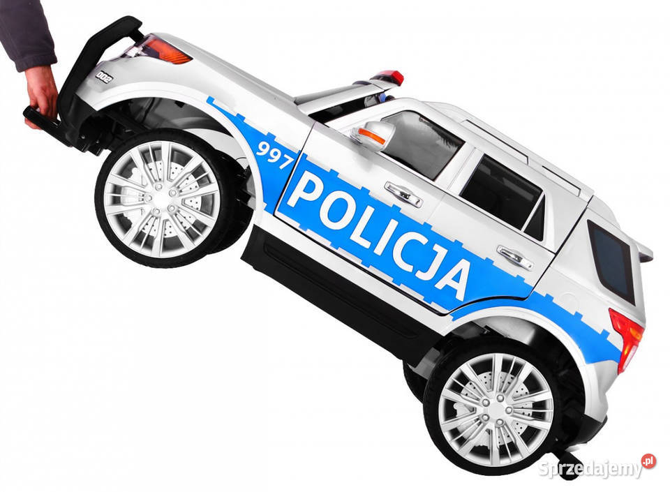 Samochód na akumulator SUV Policja auto dzieci Warszawa