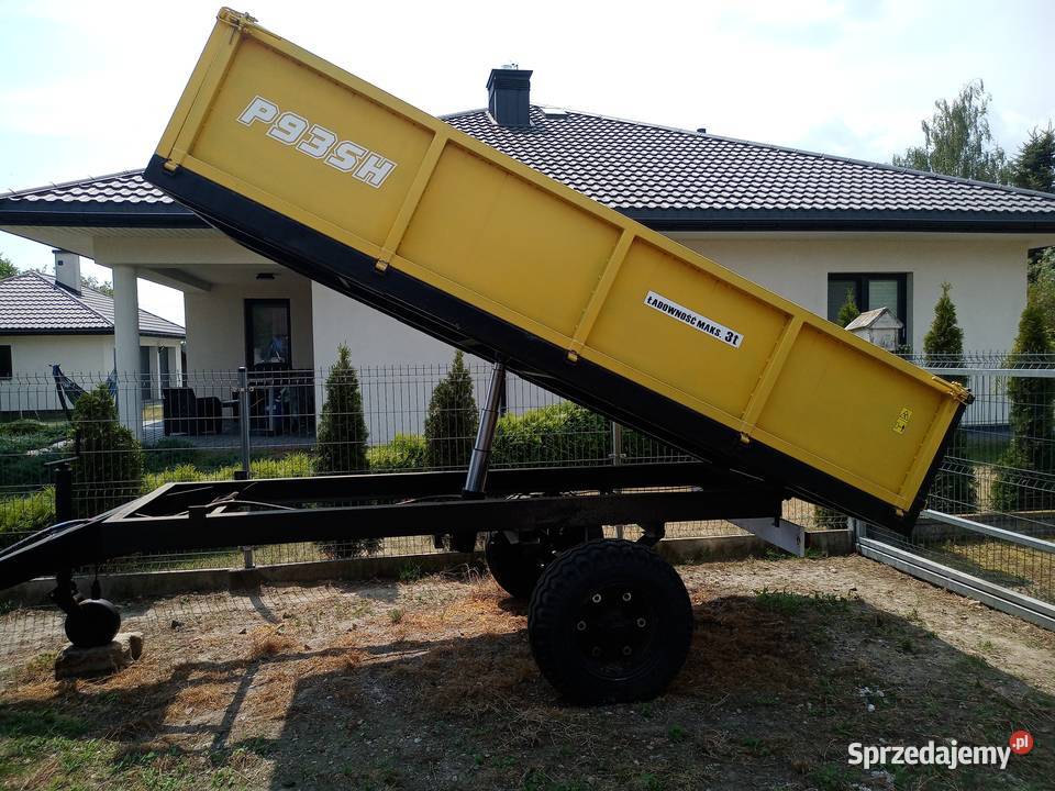 Przyczepa wywrotka 18m35m mazowieckie Żelechów