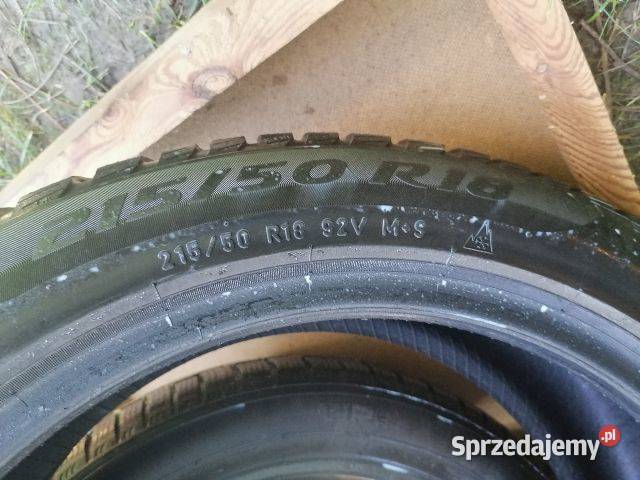 Opony zimowe Pirelli Sotozero 3 215 50 18 18cale Samochodowe Tarnów sprzedam