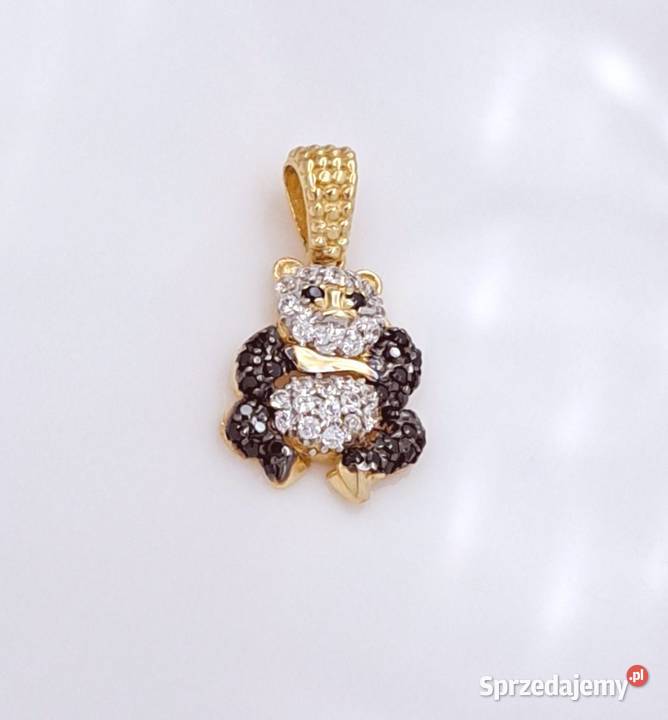 20 Wisiorek Złoty pr585 MISIU Z1103 Poznań