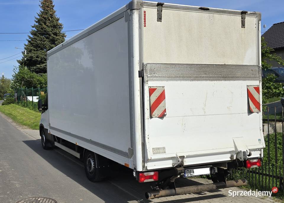 Iveco Daily 35S12 kontener 10 palet winda Legnica