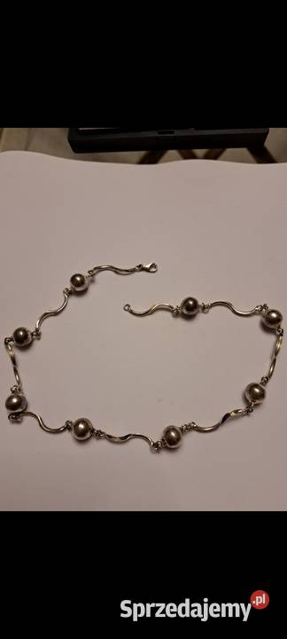 Naszyjnik srebrny z kulkami Radom