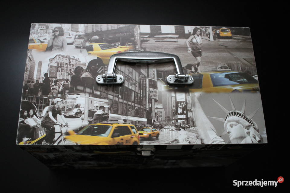 skrzynka skrzynia York Nowy Jork taxi kuferek Pozostałe Toruń