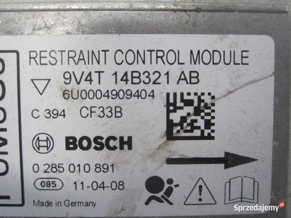 FORD KUGA MK1 I 11r moduł sterownik AIRBAG świętokrzyskie Kielce