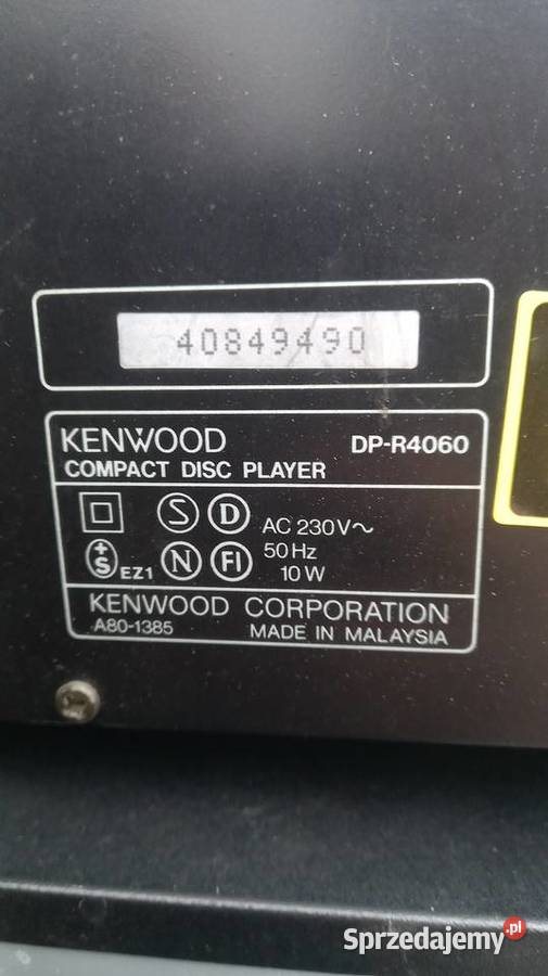 Zmieniarką i amplituner Kenwood Śrem