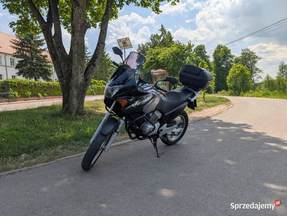 Honda Varadero 125 2006 Gmole Kufer Stan Gaźnik nieuszkodzony Działdowo