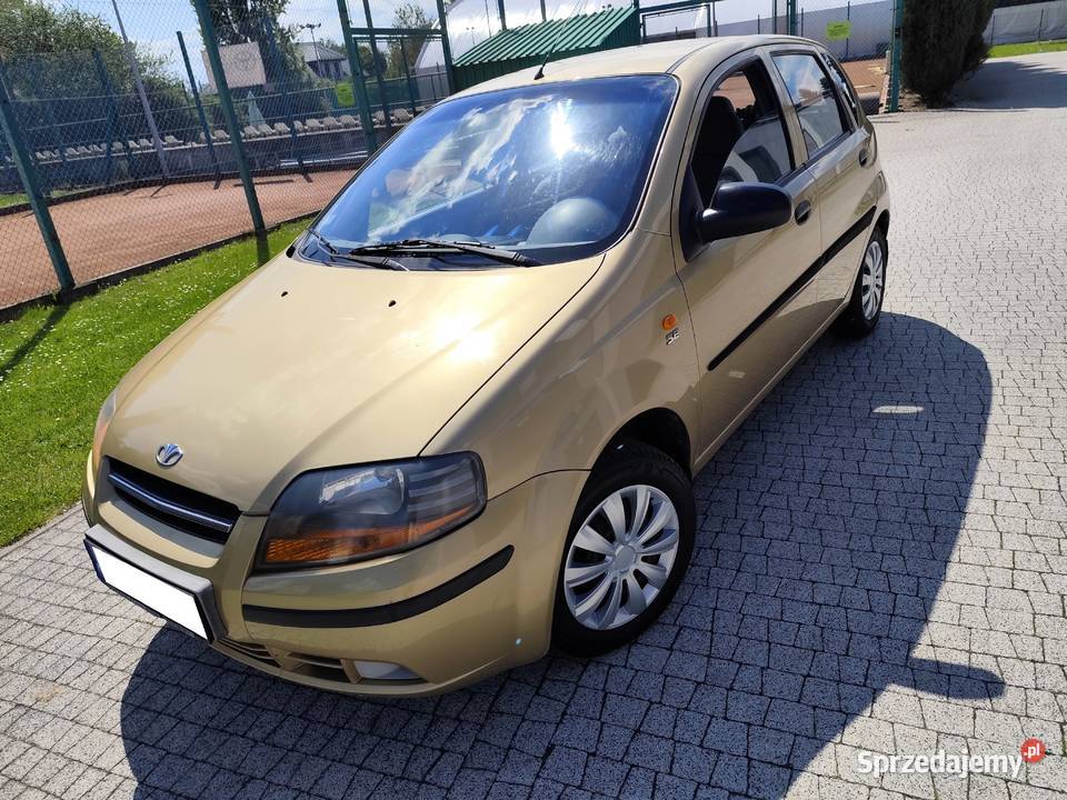 Daewoo Kalos Aveo 12 2004 Miejskie Oszczędne podkarpackie Jasło