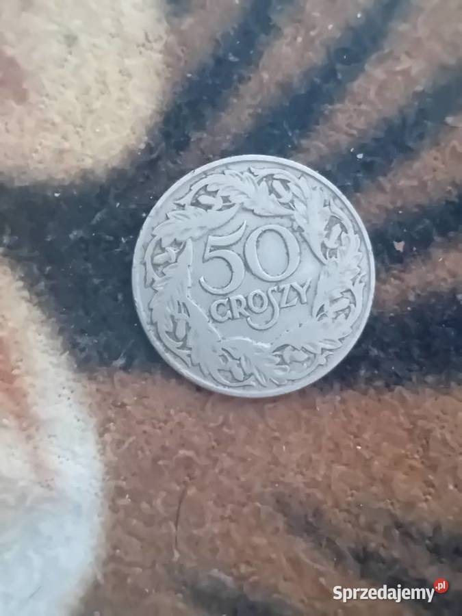 Moneta 50 groszy 1923 Tychy sprzedam