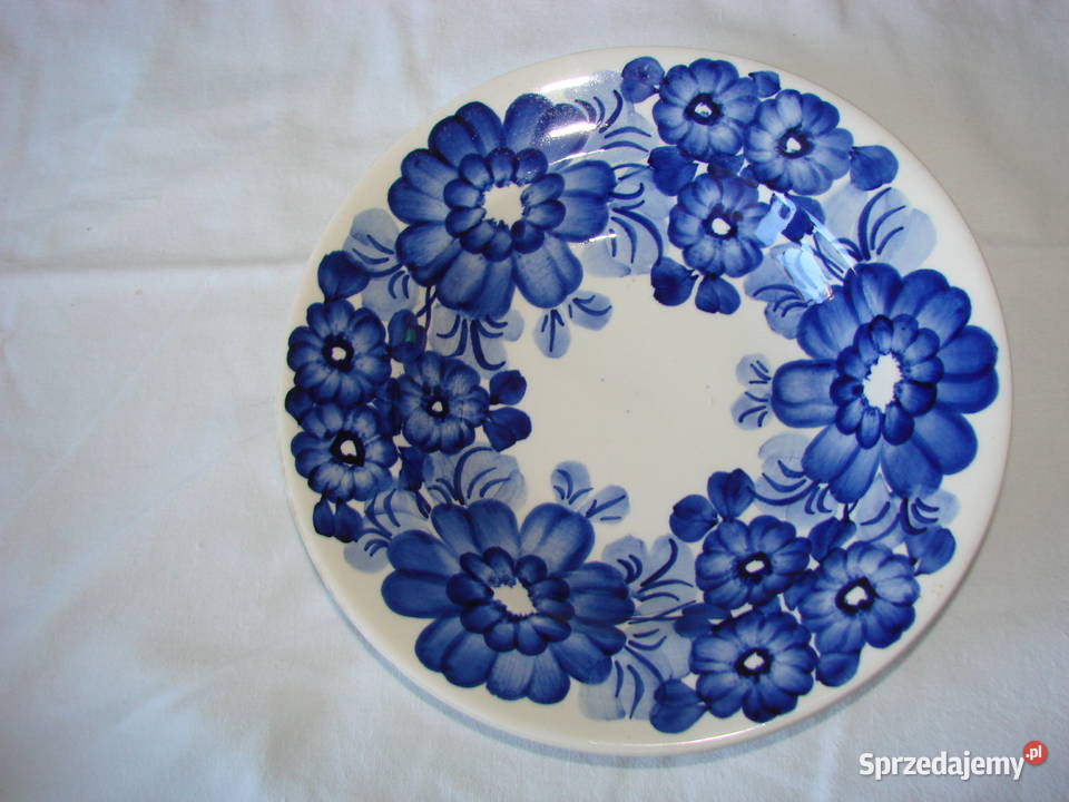 Włocławek fajansowy talerz 24 Pruszcz Gdański sprzedam
