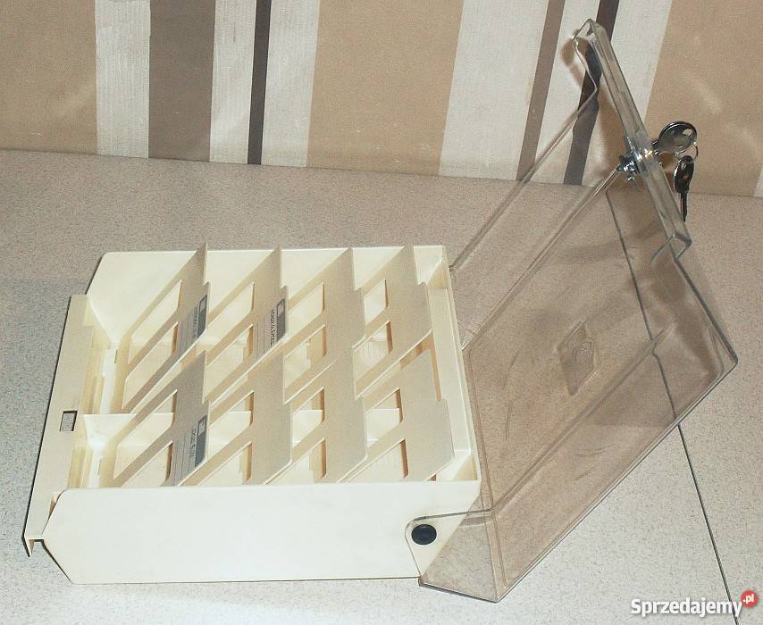 Pudełko pojemnik box na dyskietki 35 cala Gliwice