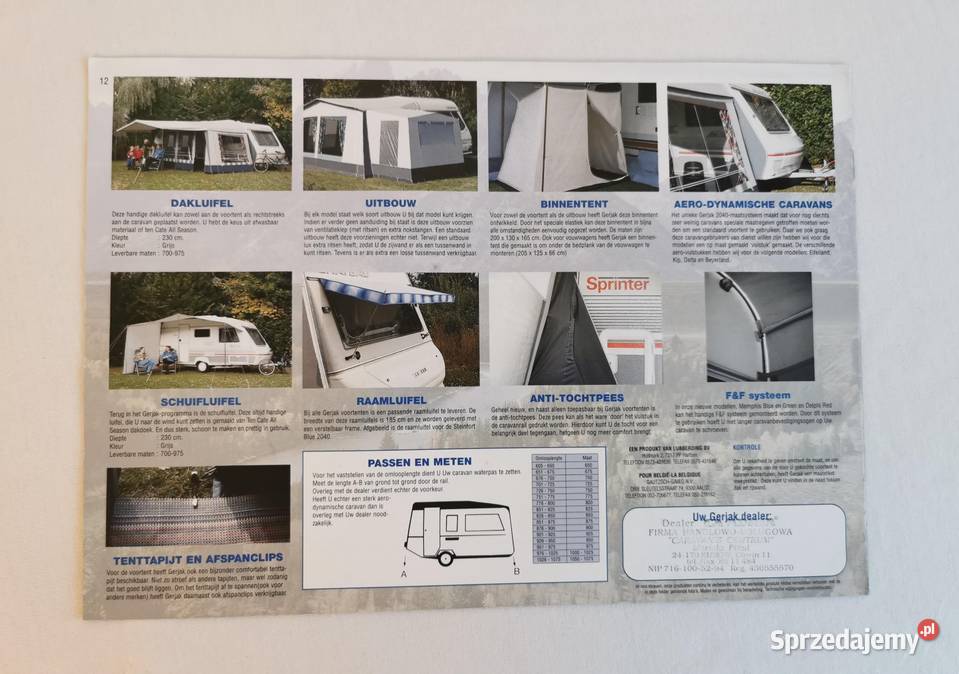 Prospekt Gerjak katalog produktów lubelskie Puławy sprzedam