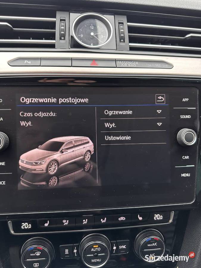 VW Passat B8 Rline 20 TDI 190 DSG 4motion full Chorzów