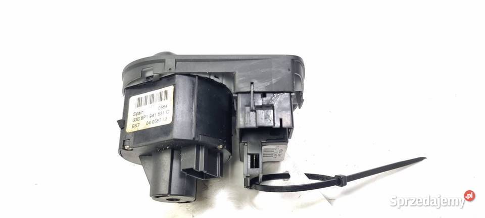 WŁĄCZNIK ŚWIATEŁ AUDI A3 8P 8P1941531C Pozostałe Lipno