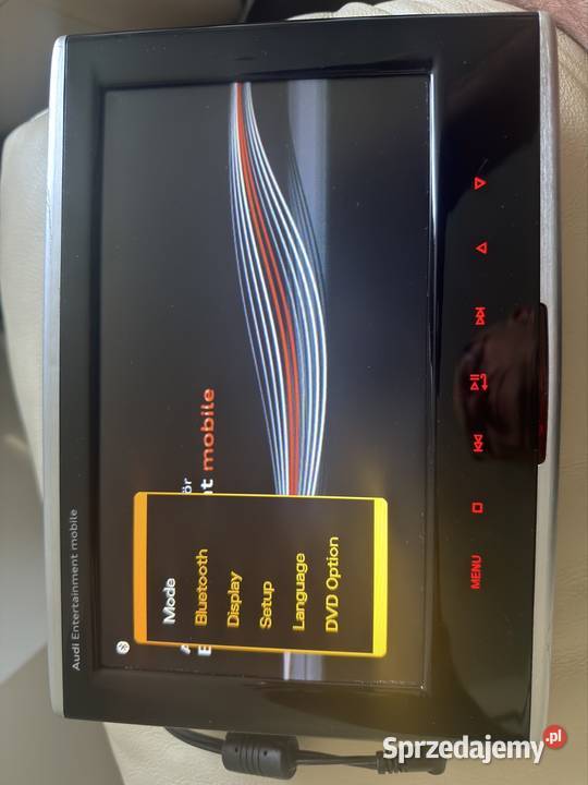 Audi entertainment mobile system dvd monitor Kraków