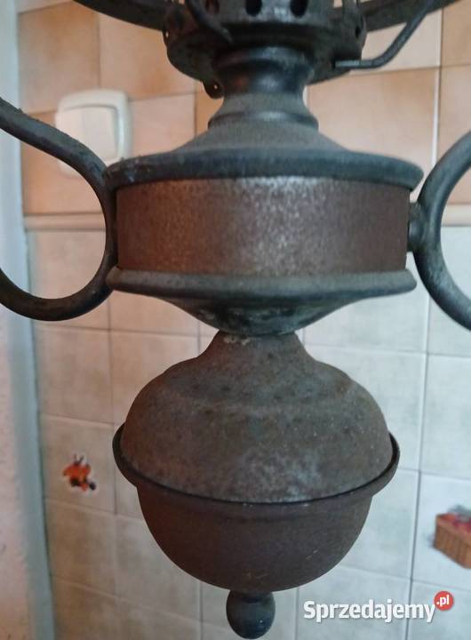 Lampa z epoki do odrestaurowania Całkowita Tarnobrzeg sprzedam