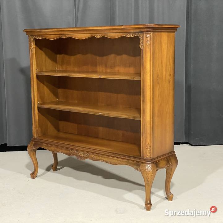 Regał w stylu ludwikowskim orzech Gryfice