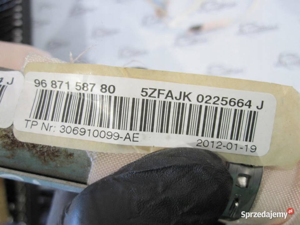 CITROEN C4 II B7 kurtyna lewa 9687158780 osobowe sprzedam