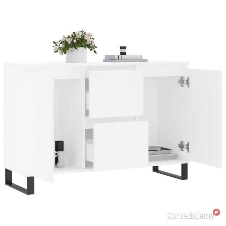 Szafka biała 104x35x70 materiał drewnopochodny Warszawa