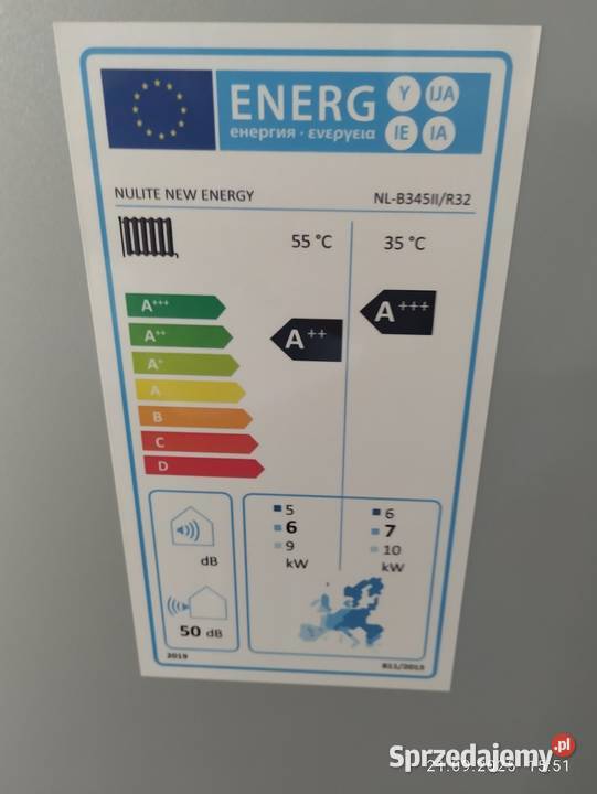 POMPA CIEPŁA NuLite NLB345IIR32 13kW MITSUBISHI mazowieckie Siedlce sprzedam