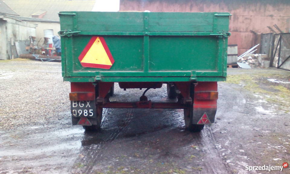 Przyczepa 35 tony stan Przyczepy rolnicze Inowrocław