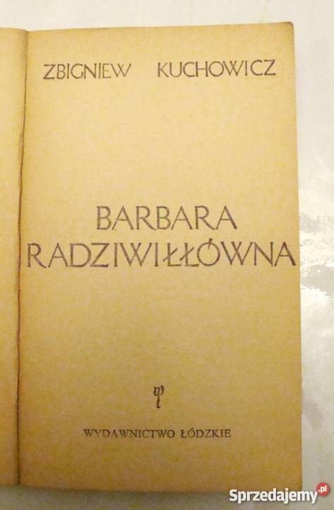 BARBARA RADZIŁŁÓWNA Katowice sprzedam