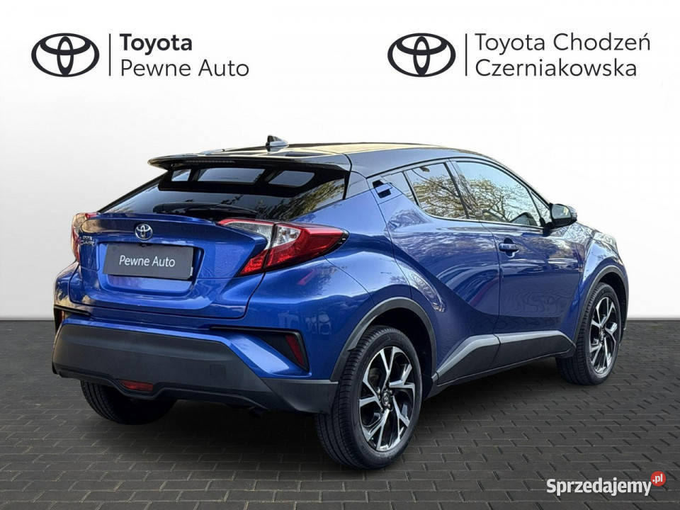 Toyota CHR 12 T 116 DYNAMIC salon Polska asystent pasa ruchu Warszawa
