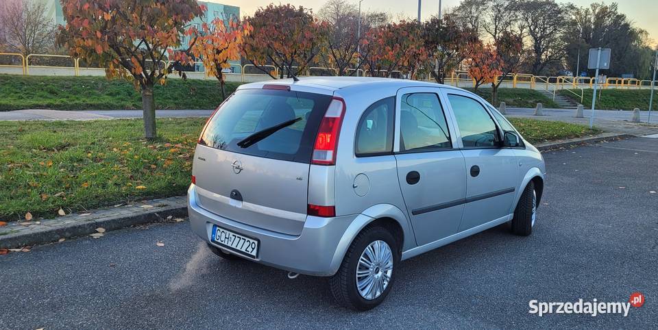 Opel Meriva 16 benz stan niski przebieg Tczew