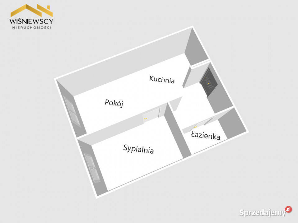 Mieszkanie 2 pokoje 33m2 generalnym remoncie Sprzedaż Dobre Miasto