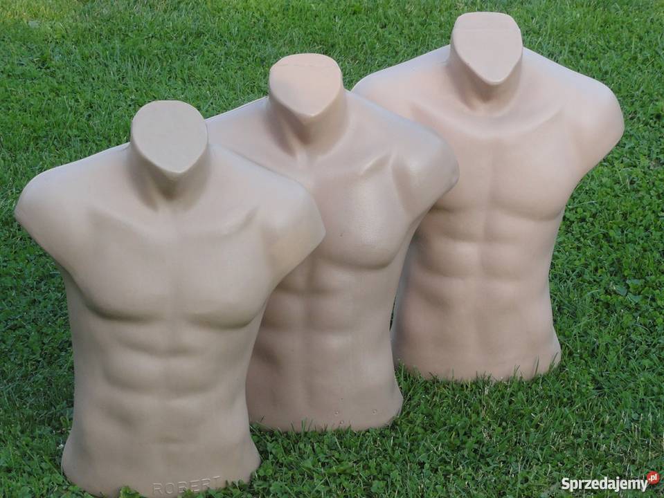 manekiny wystawowe męskie TORSY Biłgoraj