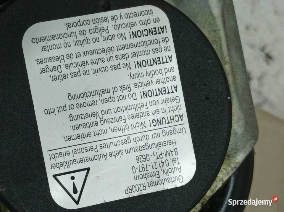 PAS BEZPIECZEŃSTWA LEWY PRZÓD KIEROWCY 3T Skoda osobowe świętokrzyskie