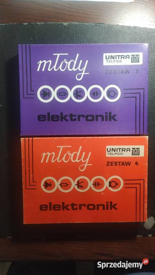 młody elektronik unitra telpod zestaw 3 i 4 łódzkie Ksawerów sprzedam