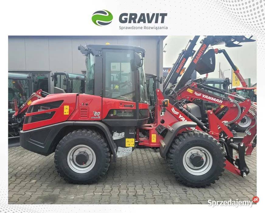 Ładowarka przegubowa Yanmar V80 Lublin