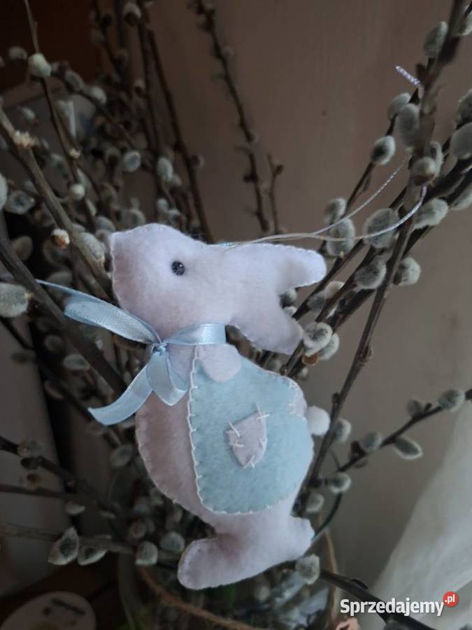 Króliczek zajączek kłapouch zawieszka Wielkanoc Maskotki