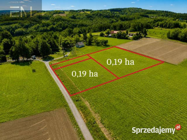 Grunt 1900m2 Lubenia podkarpackie