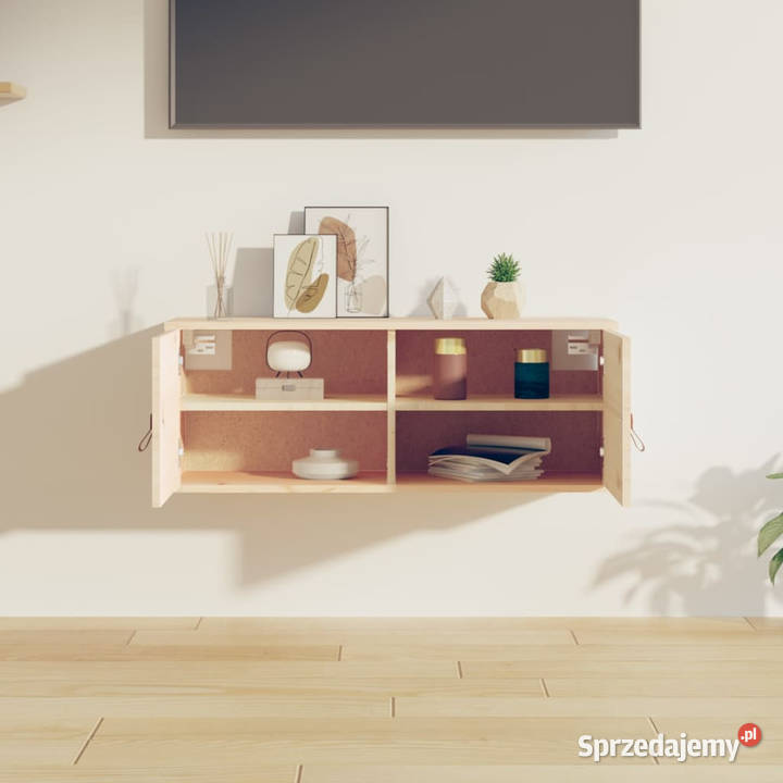 Szafka ścienna 80x30x30 lite drewno sosnowe Warszawa