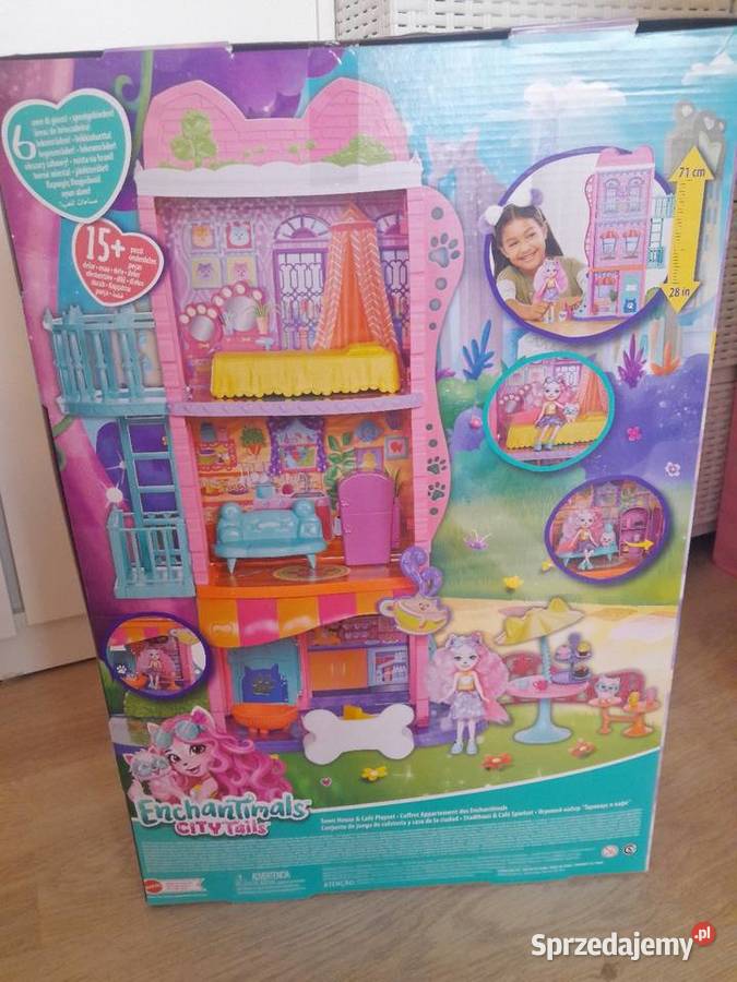 Nowy domek miejski Enchantimals lalka i Plastik  Lalki i akcesoria kujawsko-pomorskie Inowrocław