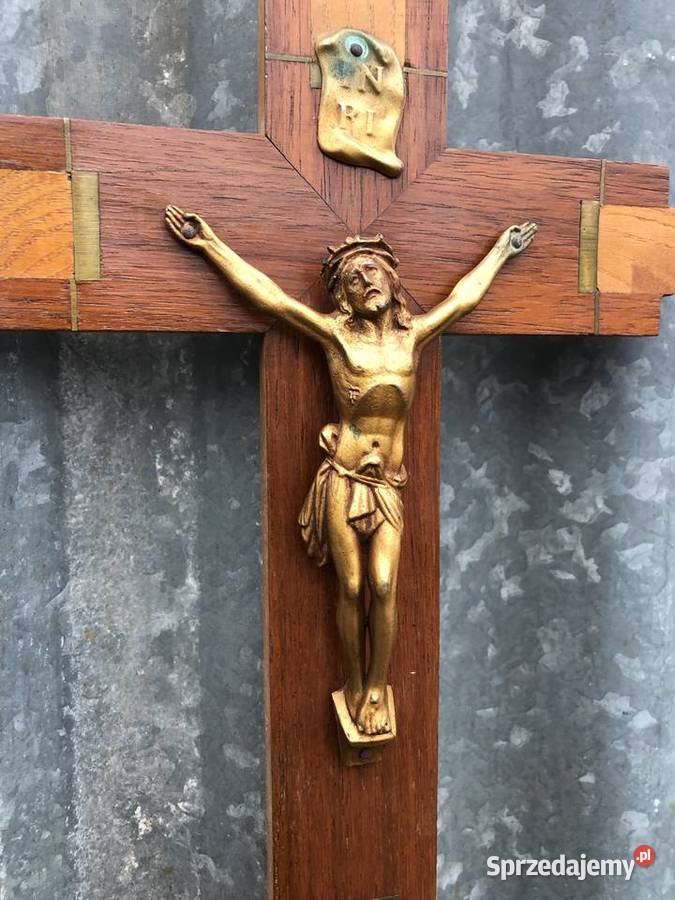 Krzyż Krzyżyk krucyfiks Łowicz sprzedam