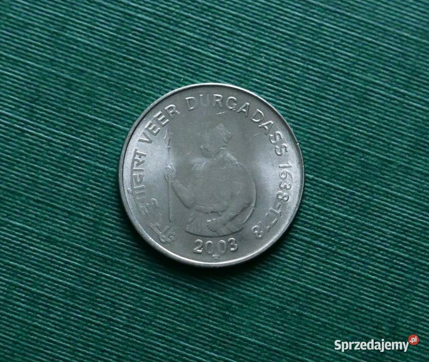 INDIE 1 rupia 2003r 365 rocznica urodzinVeer Gliwice