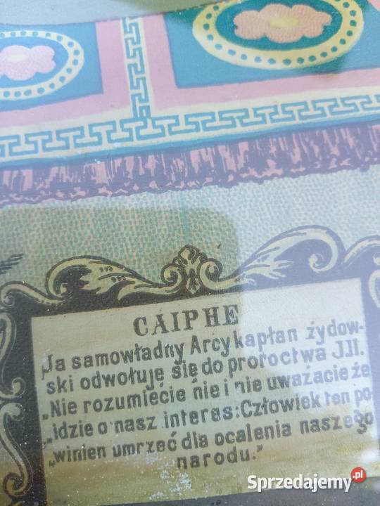 Święty obraz oleidruk małopolskie Gdów sprzedam