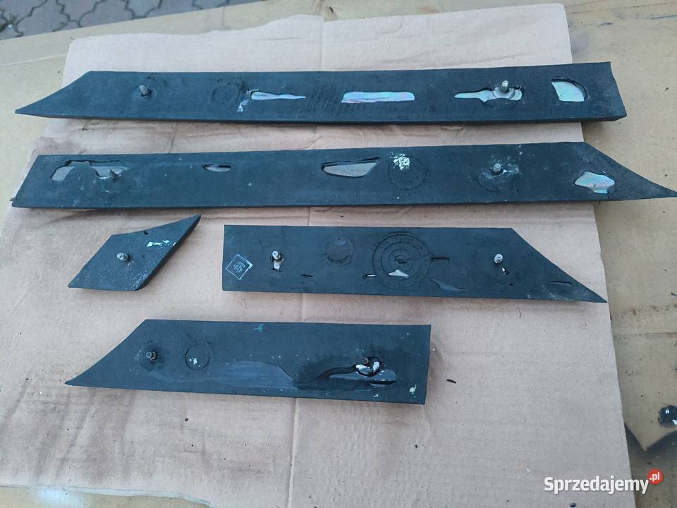 Polonez Borewicz listwy ostre metal guma FSO Listwy i nakładki Stalowa Wola sprzedam