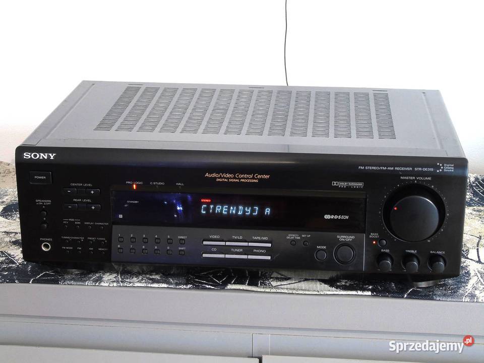 Amplituner Sony STRDE315 RDS sprawny i mocny Jasło