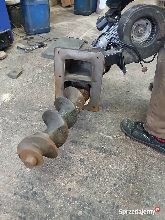 Zbiornik z palnikiem i podajnikiem na ekogroszek Opole sprzedam