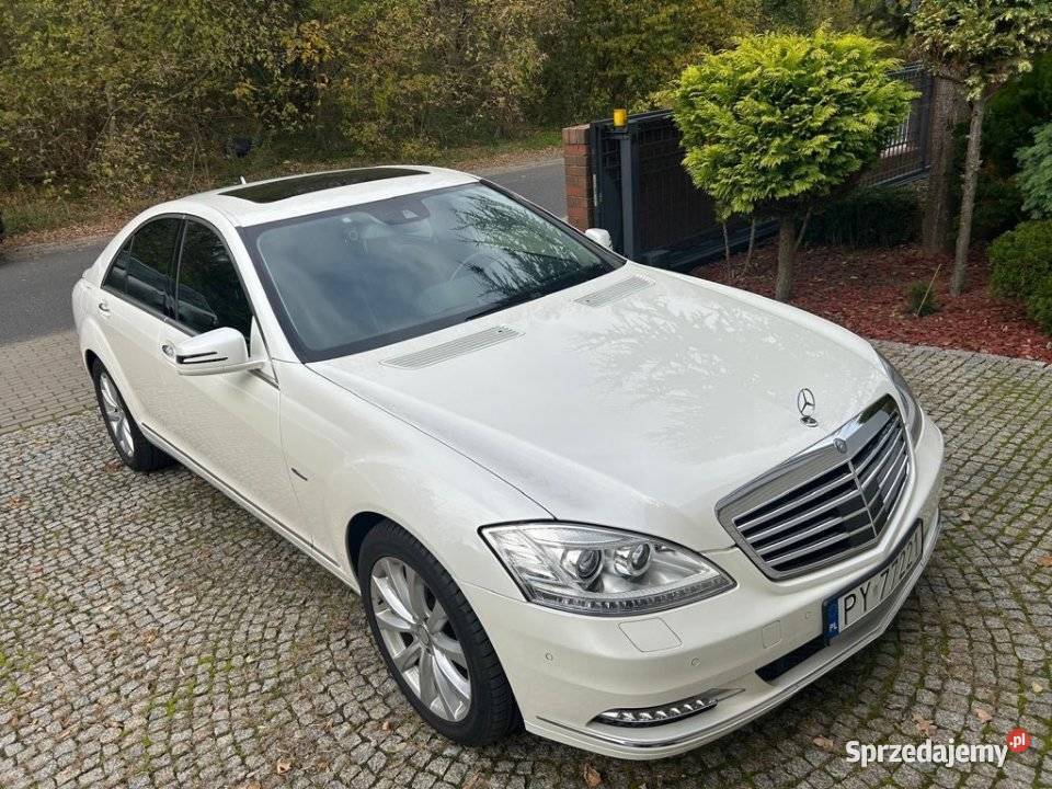 Mercedes S klasa model 221 35 benzyna 306 2011r Poznań