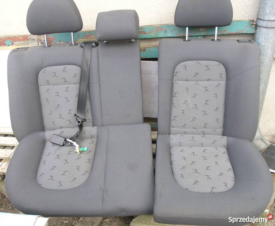 Komplet foteli Fabia 1 Elegance 2004 poduszki wielkopolskie Mieścisko