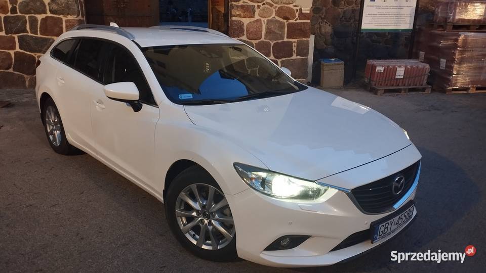 Mazda 6 2014 22 D 150 koni ieloop Skyactiv pomorskie Bytów